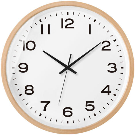 VIVILINEN Orologio da Parete Luinoso Legno 30C Digitale Grande