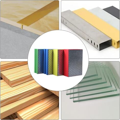 4 Tamponi Abrasivi Diamantati Per Levigatura - Grana 60/100/200/400 - Per Pietra, Ceramica, Vetro