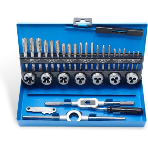 Strumenti Riparazione Filetti Elicoidali Kit Di Riparazione Per Filettature Elicoidali Maschi, 131 Pezzi - Con Chiavi E Custodia Kit Riparazione Filettature