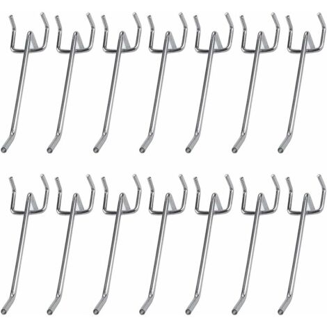 Set 146 Ganci Per Pannelli Forati - Con Serrature, Organizza Utensili - Foto 10