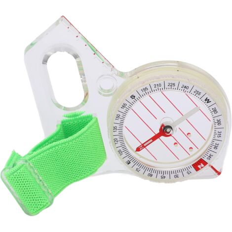 Bussola Da Orienteering In ABS Con Scala Luminosa - Bussola Da Pollice Per Escursionismo E Outdoor - Foto 14