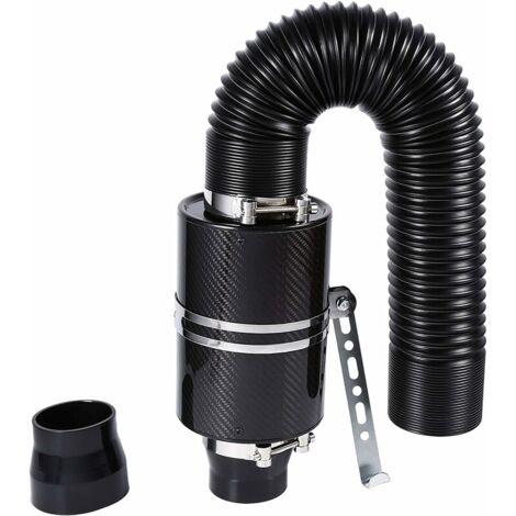 Cono Aspirazione Aria Fredda In Fibra Di Carbonio - Scudo Termico Per Migliorare Prestazioni Motore - Foto 2