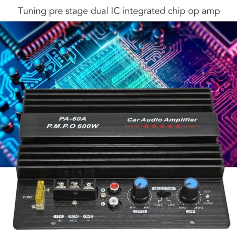 Elettronica per auto Amplificatore Per Auto Universale Regolatore Di