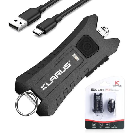 APLOS L02 1000 Lumen Ricaricabile Mini Torcia EDC, Luce UV 365nm, Sorgente Luminosa Multicolore - Foto 10