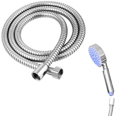 Tubo Flessibile Doccia In Acciaio Inox Universale - Lunghezza 70cm, Diametro 1 Pollice