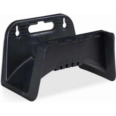 Supporto Per Tubo Da Giardino - 2 Pezzi, Senza Foratura, Nero - Foto 8