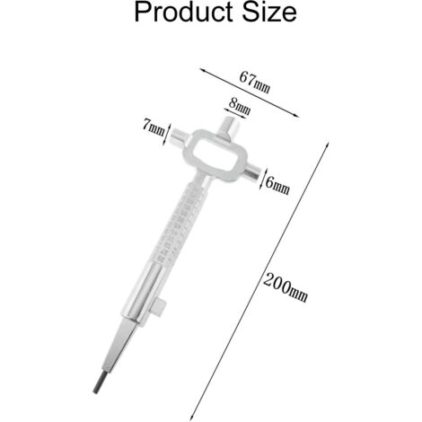 23 In 1 Chiave Universale Chiave Multi-chiave Fles... – Grandado - Foto 10