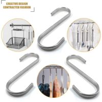 Ganci A S In Acciaio Inox - Set Da 10 Pezzi Per Cucina, Bagno E Ufficio - Foto 6