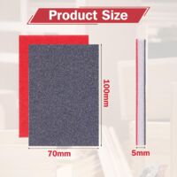 Set 24 Spugne Abrasive - Grana 180-3000, Lavabili E Riutilizzabili Per Legno, Metallo E Plastica - Foto 7