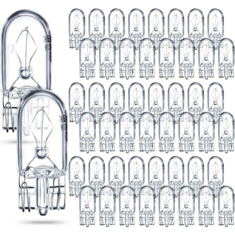 BTFO Auto Glühbirnen Set - 100 Stück W5W T10 12V Für Blinker & Kennzeichen