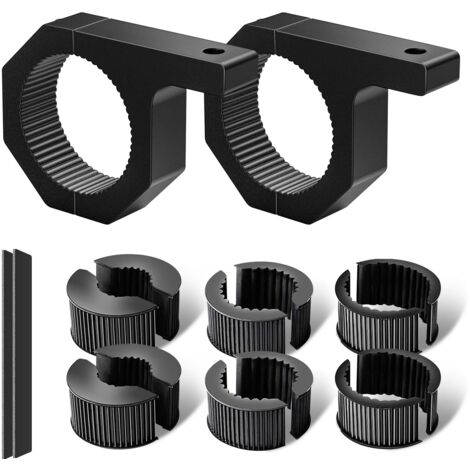 UTV Handyhalterung Aus Metall - 720° Drehbar, Für 1,5-2 Zoll Überrollbügel, Passt Für 4,7-7,2 Zoll Smartphones