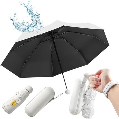 Kompakter Taschenschirm Mini - Leicht & Winddicht Für Unterwegs In Rosa