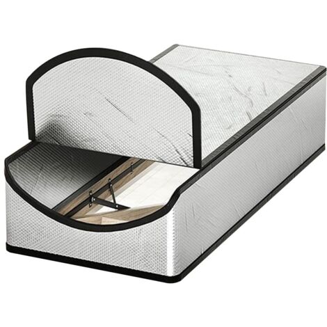 Dachbodentür-Isolierabdeckung, 137 X 64 X 28 Cm – Wärmedämmend, Mit Reißverschluss, Für Herunterziehbare Treppen
