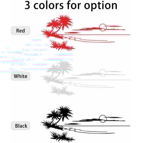 2 Stück Reflektierende Autoaufkleber | Blumenmuster Karosserie-Deko