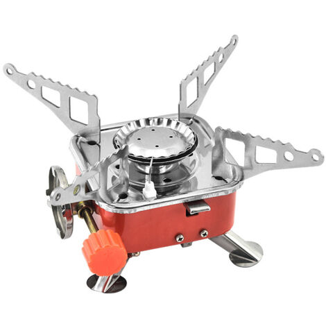 Faltbarer Campingkocher - Leichter Outdoor Gaskocher Für Wanderungen