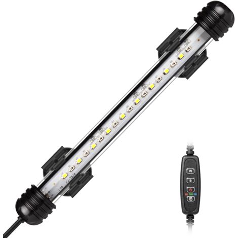 LED Aquarienbeleuchtung IP68 Wasserdicht - RGB Farbwechsel Unterwasserlicht Mit Saugnäpfen