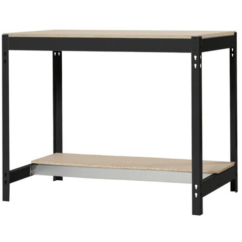 Simonrack Simonwork établi métal anthracite 121 cm (1/5)