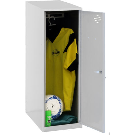 SimonRack Casier Vestiaire Metallique Petit, 915x400x500 mm, Armoire Metallique Petit, Comprend la Clé, Gris - Simonlocker
