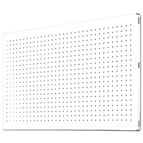 Simon Rack Panneau Mural Perforé Porte Outils, 1200x600 mm, Blanc - Simonwork