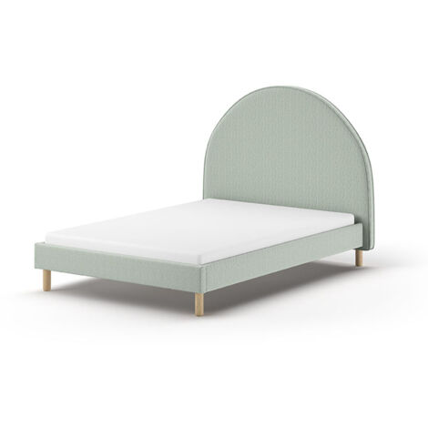 Lit 140x200 sommier inclus Vipack Moon Vert (1/5)