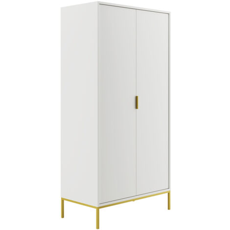 Armoire 2 portes Seattle Blanc (1/5)