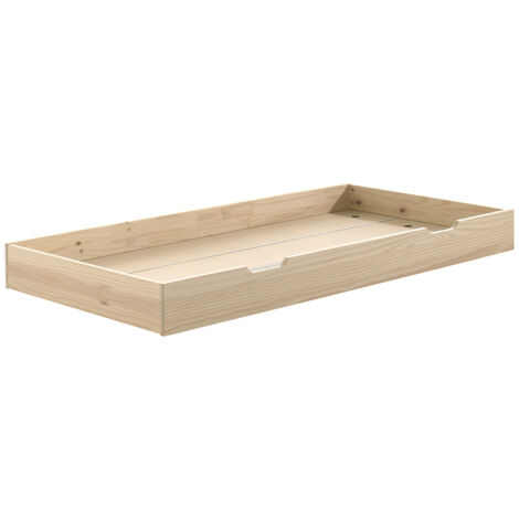 Tiroir de lit 90x190 Vipack Fritz - Bois (1/3)