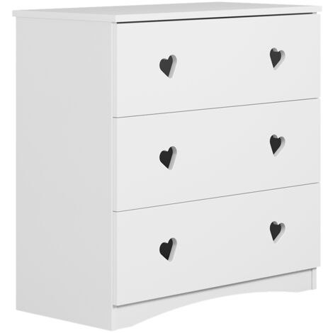 Commode 3 tiroirs Kocot Kids Julia - Blanc (1/5)