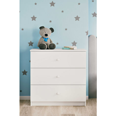 Commode 3 tiroirs Kocot Kids Babydream - Blanc (1/5)