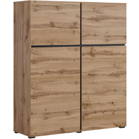 Buffet 4 portes Lilia Bois (1/5)