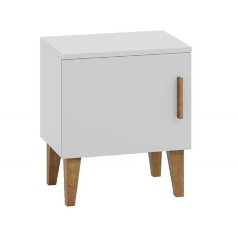 Table de chevet Kocot Kids Kubi - Blanc (1/5)