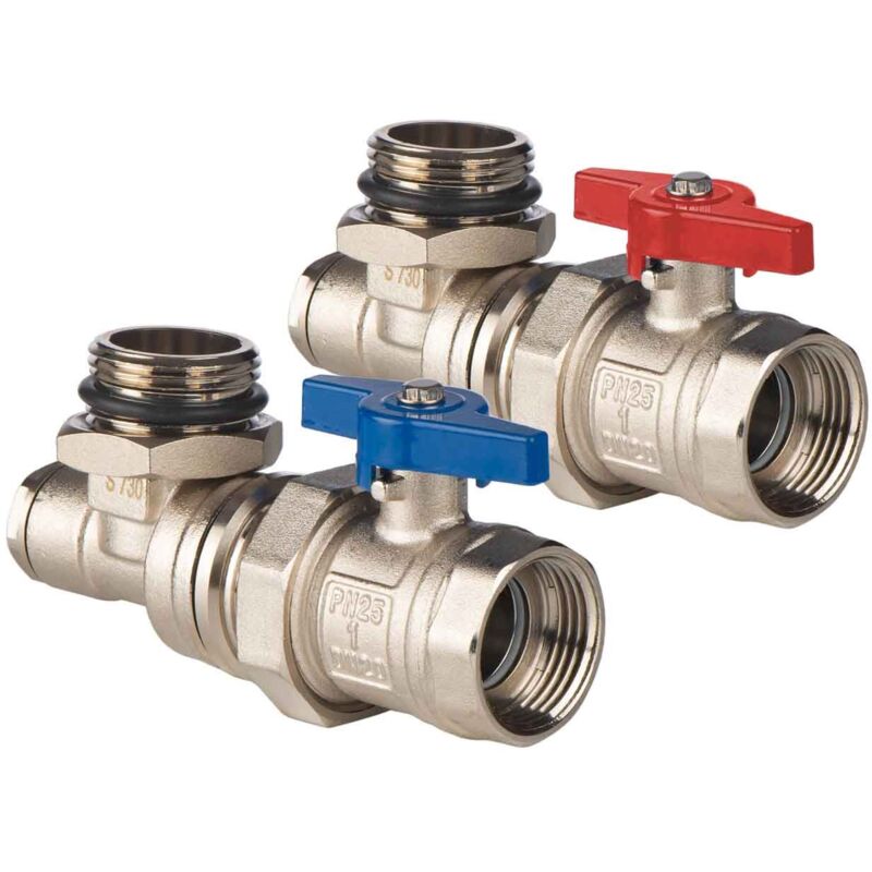 Produktbild von T Tulead Mini-Kugelhahn Aus Edelstahl – 3/8 Zoll, 90° Absperrung, 2 Stück, 10 Mm Außen-Ø