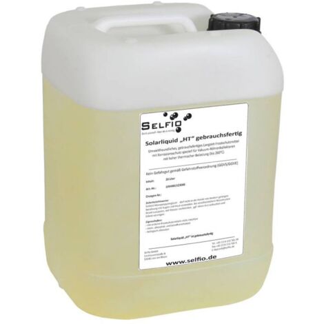 Solarflüssigkeit Solarliquid HT gebrauchsfertig 20 Liter