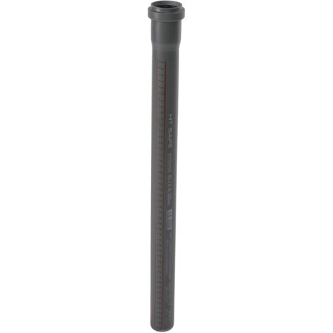 Ostendorf 171030 HTSafe Rohr Abflussrohr DN 40 x 750 mm grau Kunststoffrohr