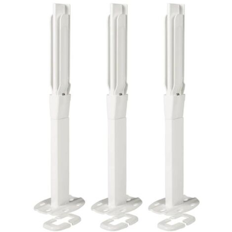 Viessmann Standkonsolen PK1 (3 Stück) für Rohboden, Heizkörper Typ 21, 22, 33