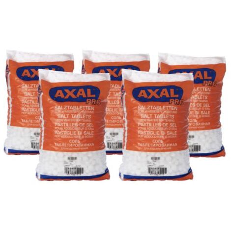 Regeneriersalz 5 x 25 kg Salztabletten für Enthärtungsanlagen