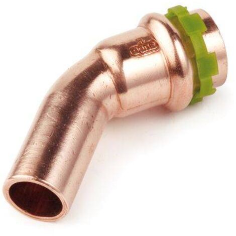 Pressfitting 45° Winkel Für Kupferrohr - 18mm Aussendurchmesser