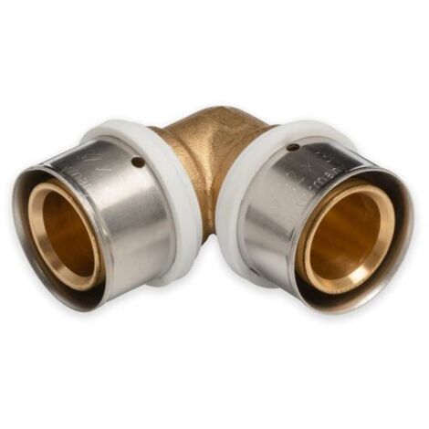 Beatific 2 stuks 90 graden schroeffitting hoek, 16x2 mm