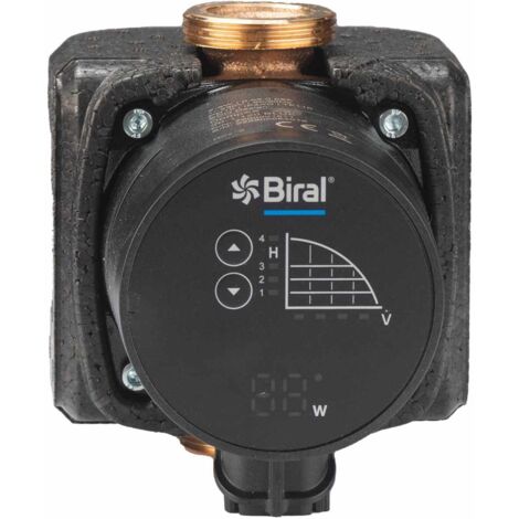 Biral Trinkwasser-Umwälzpumpe CompAX 20-1 120 BLUE mit Wärmedämmschale