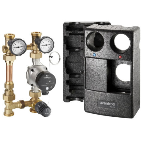 Oventrop Regumat FR-180 Station DN 25 mit Grundfos-Pumpe Alpha 2.1 N (1/4)