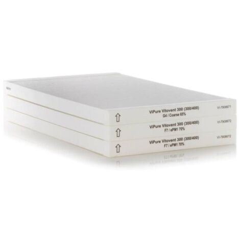 Viessmann ViPure Feinfiltersatz F7 / G4 (2 x F7, 1 x G4) für Vitovent 300