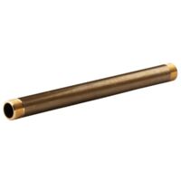 Messing Gewinde-Fitting Distanz Doppelnippel 3/4"-3/4" L=300mm, schwere Ausführung