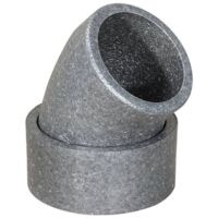 AERIVA Schaumrohrbogen 45 Grad DN 160