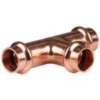 Kupfer Pressfitting T-Stück 15 mm V+M-Kontur DVGW