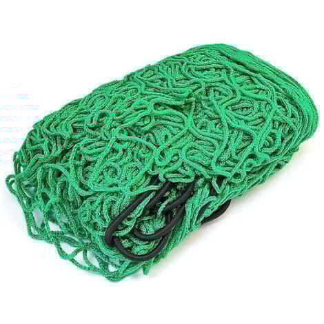 Filet de remorque 1.5 x 2m Filet couvre remorque avec élastique Filet de remorque Filet de chargement Filet de superposition pour une fixation optimale du charg