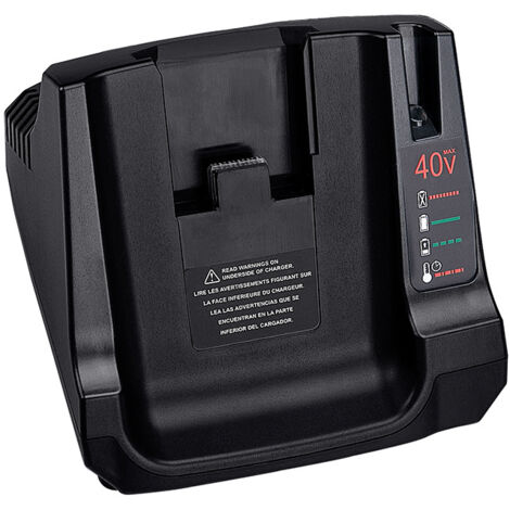 Lauwexe – Chargeur de batterie 36V 40V MAX avec 2 ports USB – Compatible Li-ion Black & Decker LCS36 LCS40 – Tension 40V 1,3A – Indicateur LED
