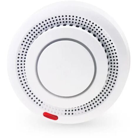 Détecteur De Fumée Intelligent WiFi Tuya - 85dB, Compatible Alexa/Google, Certificats CE/FCC