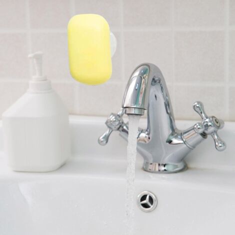 Lot De 4 Porte-Savons Aimantés à Ventouse - Support Sans Perçage Pour Salle De Bain, Douche - Acier Inoxydable - 4