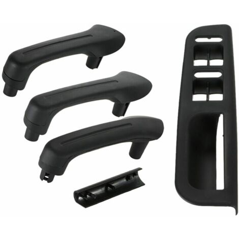 Lauwexe – Panneau de commande lève-vitre gauche pour Volkswagen Jetta Golf MK4 – Matériau ABS – Installation facile – Ajustement parfait