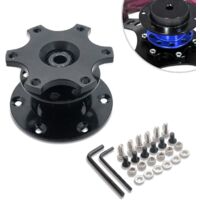 Lot de 2 moyeux de roue de frein avant de 17 mm et 20 mm avec 3 vis de roulement pour VTT Quad Go Kart 110 cc 125 cc