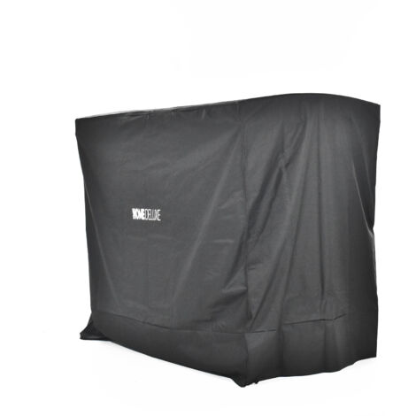 Home Deluxe - Couverture balancelle CAPE DESCANSO - 198 x 125 x 179 cm noir (1/4)